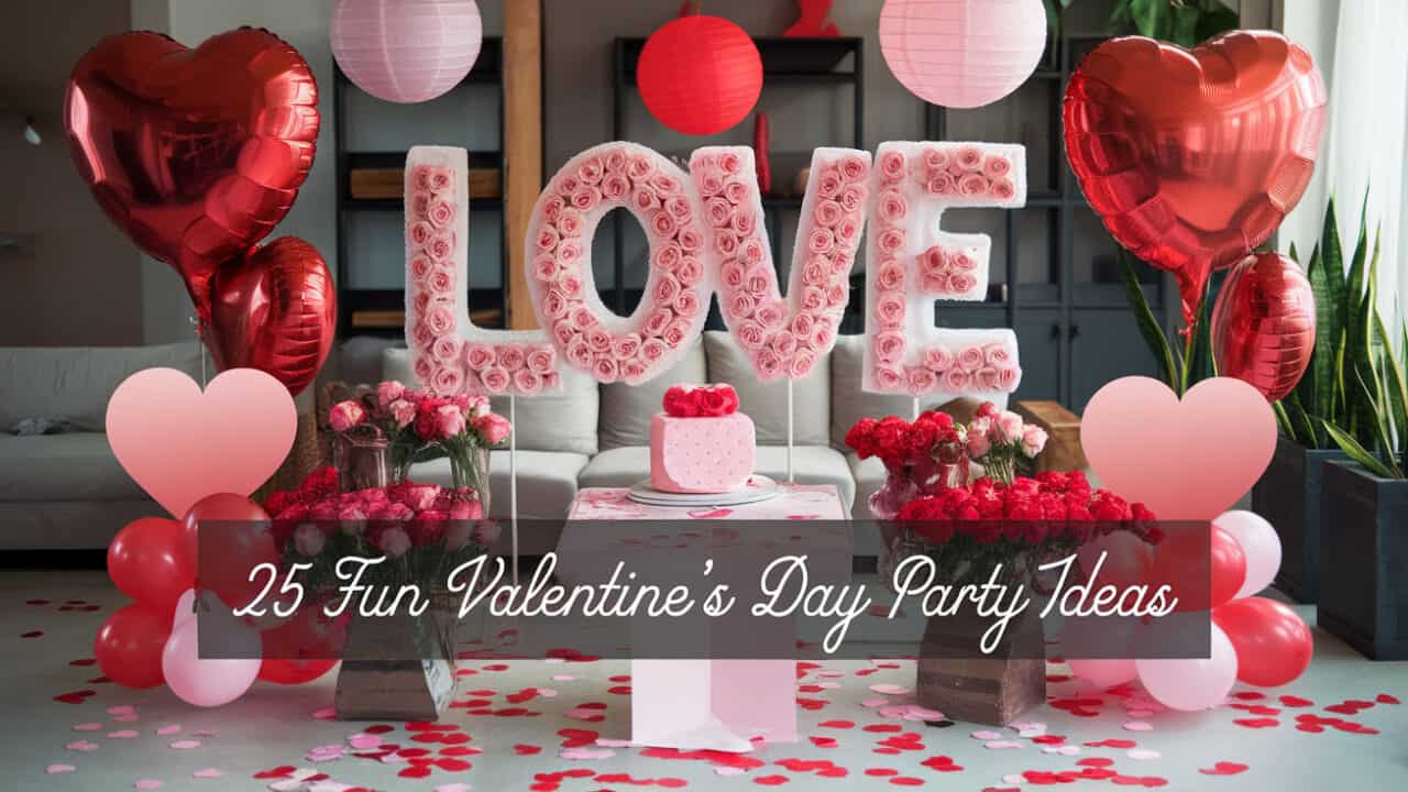 25 Fun Valentine’s Day Party Ideas