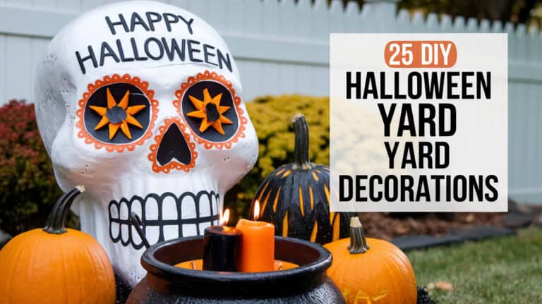 25 Spooky DIY Halloween Yard Decorations - Halloween is a time when the ordinary transforms into the extraordinary, and your yard becomes a stage for all things eerie and enchanting. The crisp autumn air, the rustle of fallen leaves, and the anticipation of trick-or-treaters create the perfect setting for unleashing your creativity with DIY Halloween yard decorations.