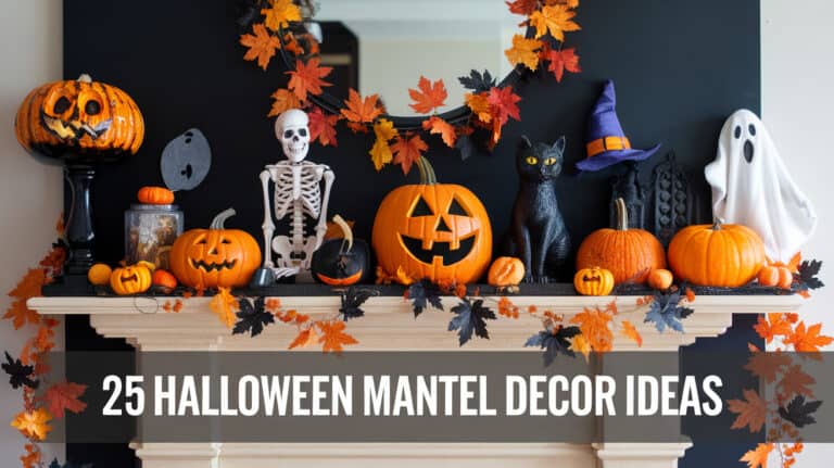 25 Spooky Halloween Mantel Decor Ideas - Halloween is the perfect time to transform your home into a mystical and enchanting space, and the mantel is the ideal spot to start your spooky makeover. As the centerpiece of many living rooms, the mantel offers a wonderful canvas for showcasing your creativity and setting the tone for the rest of your home.