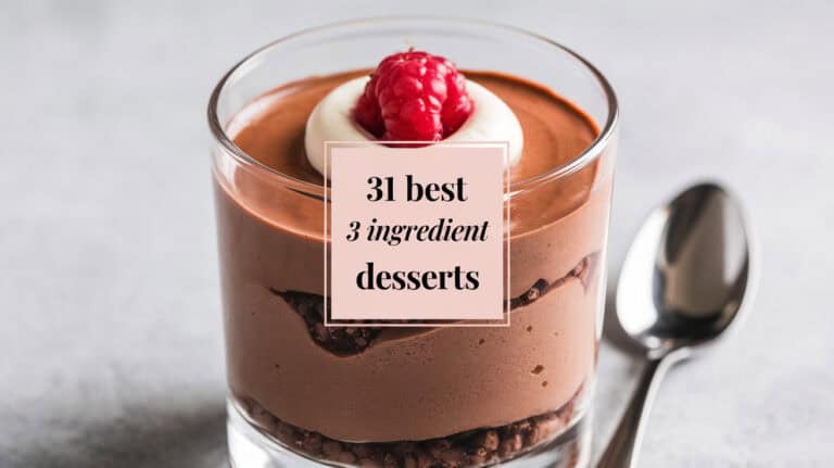 31 Best 3 Ingredient Desserts - Craving something sweet but short on time or ingredients? Sometimes the most satisfying desserts are the simplest ones, where a few key components come together to create something truly delicious.