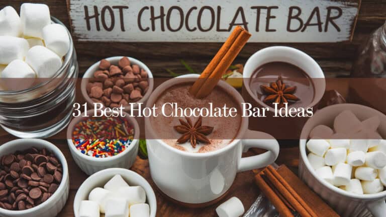 31 Best Hot Chocolate Bar Ideas - There's something magical about a well-curated hot chocolate bar that elevates any gathering into a cozy, memorable experience. Whether it's a winter gathering, a festive holiday party, or just a casual get-together with loved ones, a hot chocolate bar serves as both a delicious treat and a creative centerpiece.