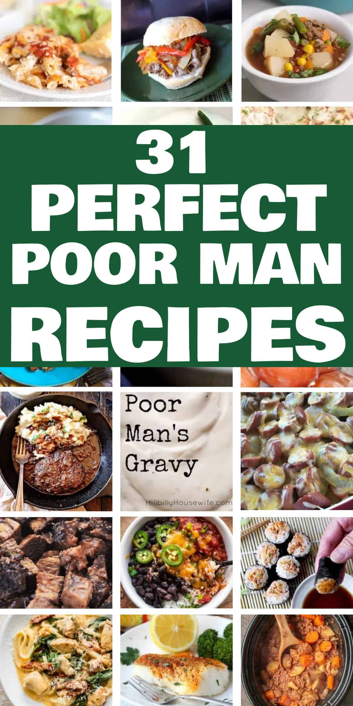 31 Best Poor Man s Recipes - In times when every penny counts, simple yet satisfying meals can make all the difference. Whether you’re stretching the budget for the week or simply looking for comforting dishes that don’t break the bank, poor man’s recipes offer a world of possibilities. These dishes are not just about saving money; they’re about creating delicious meals with humble ingredients that are likely already in your pantry.