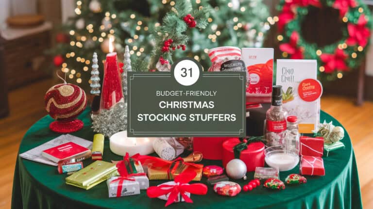 31 Budget Friendly Christmas Stocking Stuffers - Creating your own Christmas DIY stocking stuffers adds a personal touch to the holiday season, offering a unique way to show thoughtfulness and creativity. Instead of relying on generic store-bought gifts, homemade stocking stuffers can be tailored to each recipient, making them feel special and cherished. Whether you’re crafting for family, friends, or even colleagues, these small yet meaningful gifts can reflect your skills and passions, from handmade beauty products to edible treats and personalized trinkets.