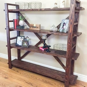 BIBI bookshelf 2 - DIY Farmhouse Furniture Ideas bring a rustic charm to any home, making it both inviting and stylish. Whether you’re looking to revamp your living space or add a touch of vintage elegance, farmhouse furniture projects offer a unique blend of functionality and beauty.