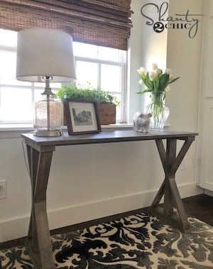 DIY Farmhouse Desk by Shanty2Chic - DIY Farmhouse Furniture Ideas bring a rustic charm to any home, making it both inviting and stylish. Whether you’re looking to revamp your living space or add a touch of vintage elegance, farmhouse furniture projects offer a unique blend of functionality and beauty.