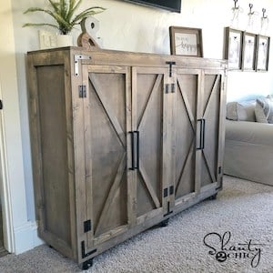 DIY Farmhouse X Cabinet - DIY Farmhouse Furniture Ideas bring a rustic charm to any home, making it both inviting and stylish. Whether you’re looking to revamp your living space or add a touch of vintage elegance, farmhouse furniture projects offer a unique blend of functionality and beauty.