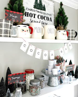 Hot chocolate Bar