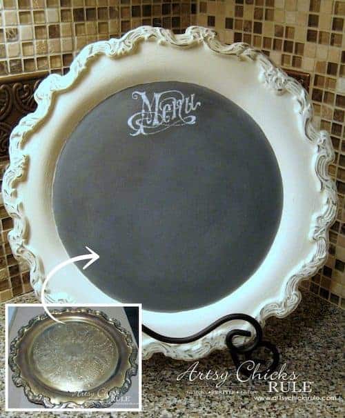 Old Tray Turned Chalkboard Menu thrifty finds made over with Chalk Paint artsychicksrule Super easy with old thrifty trays - DIY Thrift Store Makeovers offer an incredible way to breathe new life into old and discarded items, turning them into stunning pieces that reflect your personal style. Whether you're an experienced DIY enthusiast or just starting out, these transformations show that creativity and a bit of effort can turn any thrift store find into a beautiful and functional addition to your home.