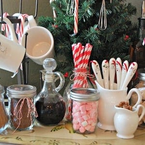 Winter Hot Cocoa Bar