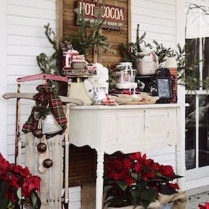 Front Porch Hot Cocoa Bar