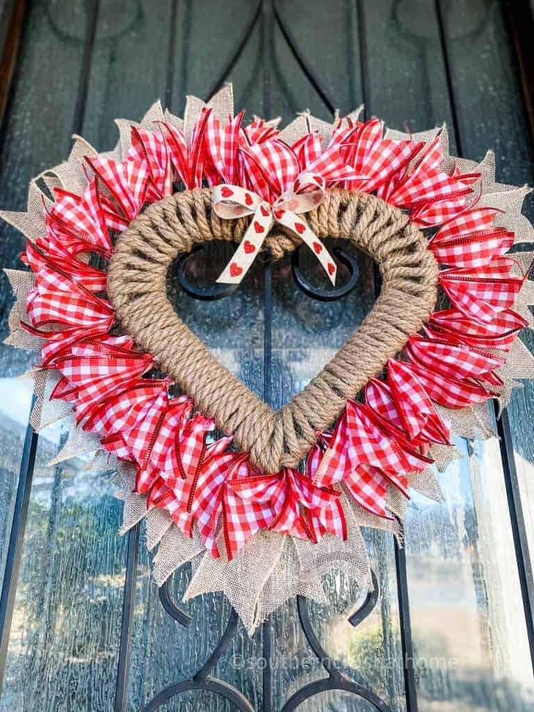 image 11 53 - Valentine’s Day is just around the corner, and it’s the perfect time to start thinking about how to add a touch of love and warmth to your home decor. One of the most charming ways to do this is by creating a beautiful wreath that can be proudly displayed on your front door or even indoors.