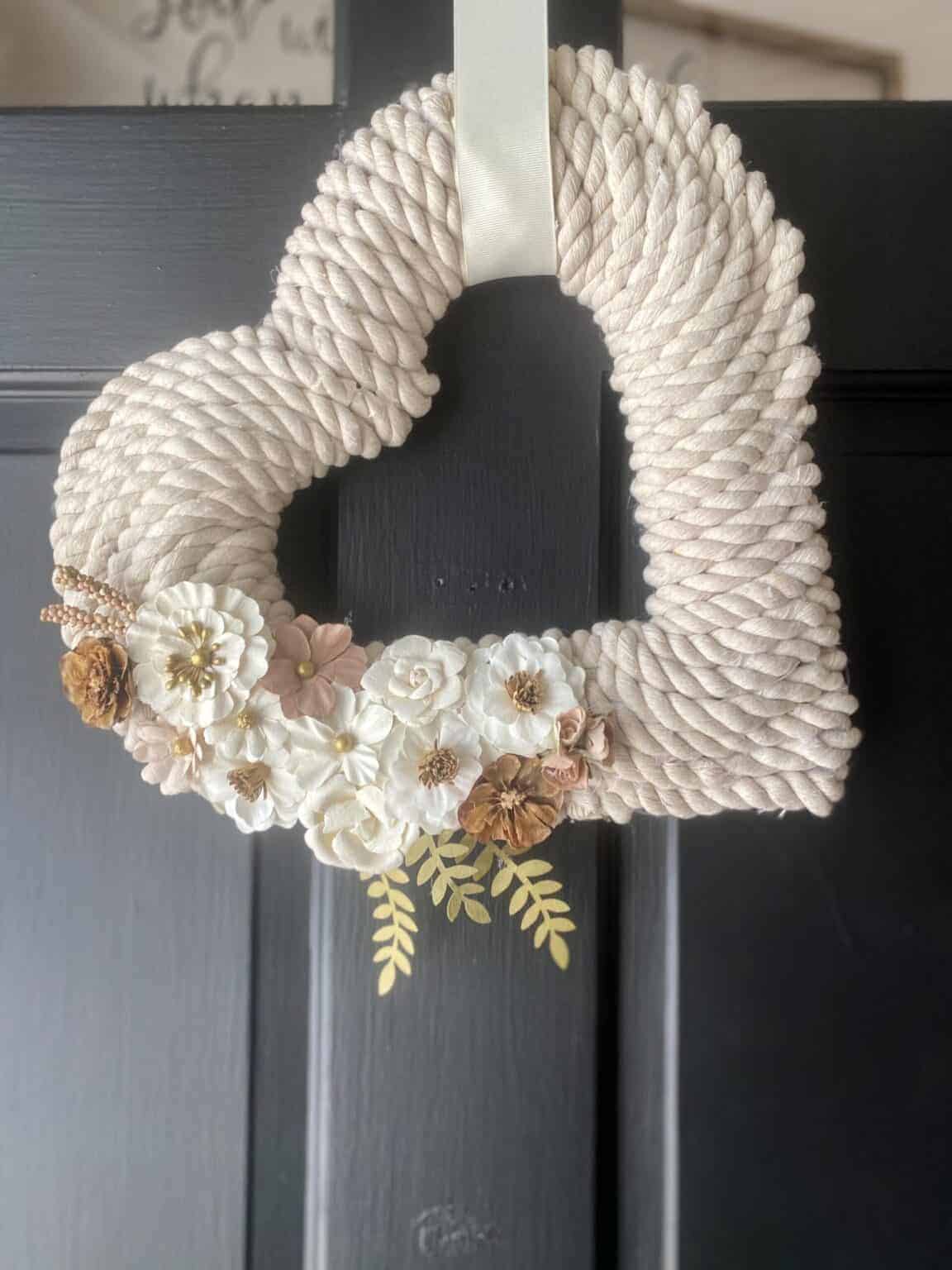 image 12 16 - Valentine’s Day is just around the corner, and it’s the perfect time to start thinking about how to add a touch of love and warmth to your home decor. One of the most charming ways to do this is by creating a beautiful wreath that can be proudly displayed on your front door or even indoors.