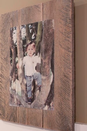 Pallet Photo Frames 