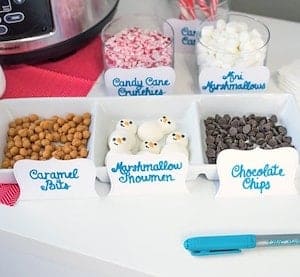 Easy DIY Hot Chocolate Bar