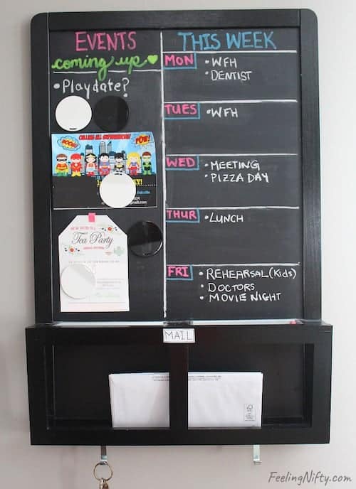 wall organizer kitchen command center2 - Transforming your space into a clutter-free haven doesn’t have to be a costly or overwhelming task. With a bit of creativity and some clever IKEA hacks, you can turn ordinary items into brilliant organization solutions.