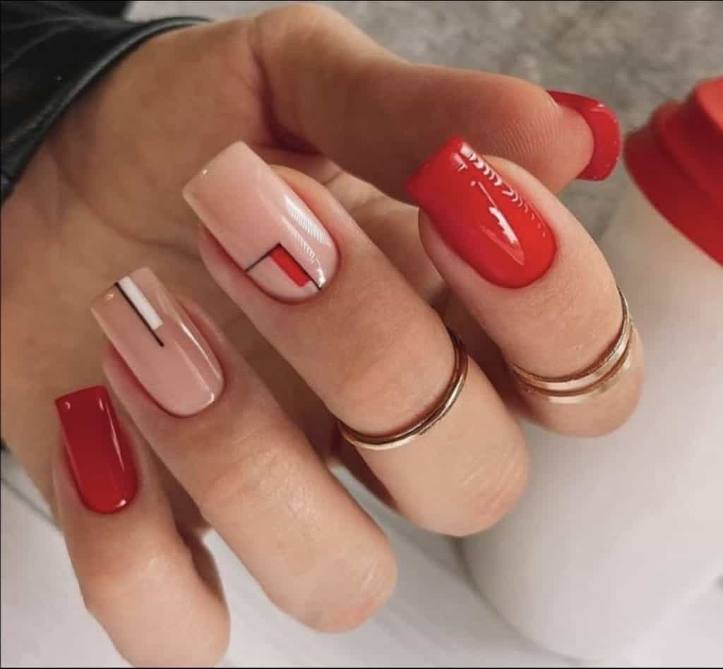 18 12 - Vivid red nails have long been a staple in the world of fashion and beauty, capturing attention with their bold and striking appeal. Whether you're preparing for a special occasion or simply want to make a statement, these red nail ideas will inspire your next salon visit or DIY manicure.