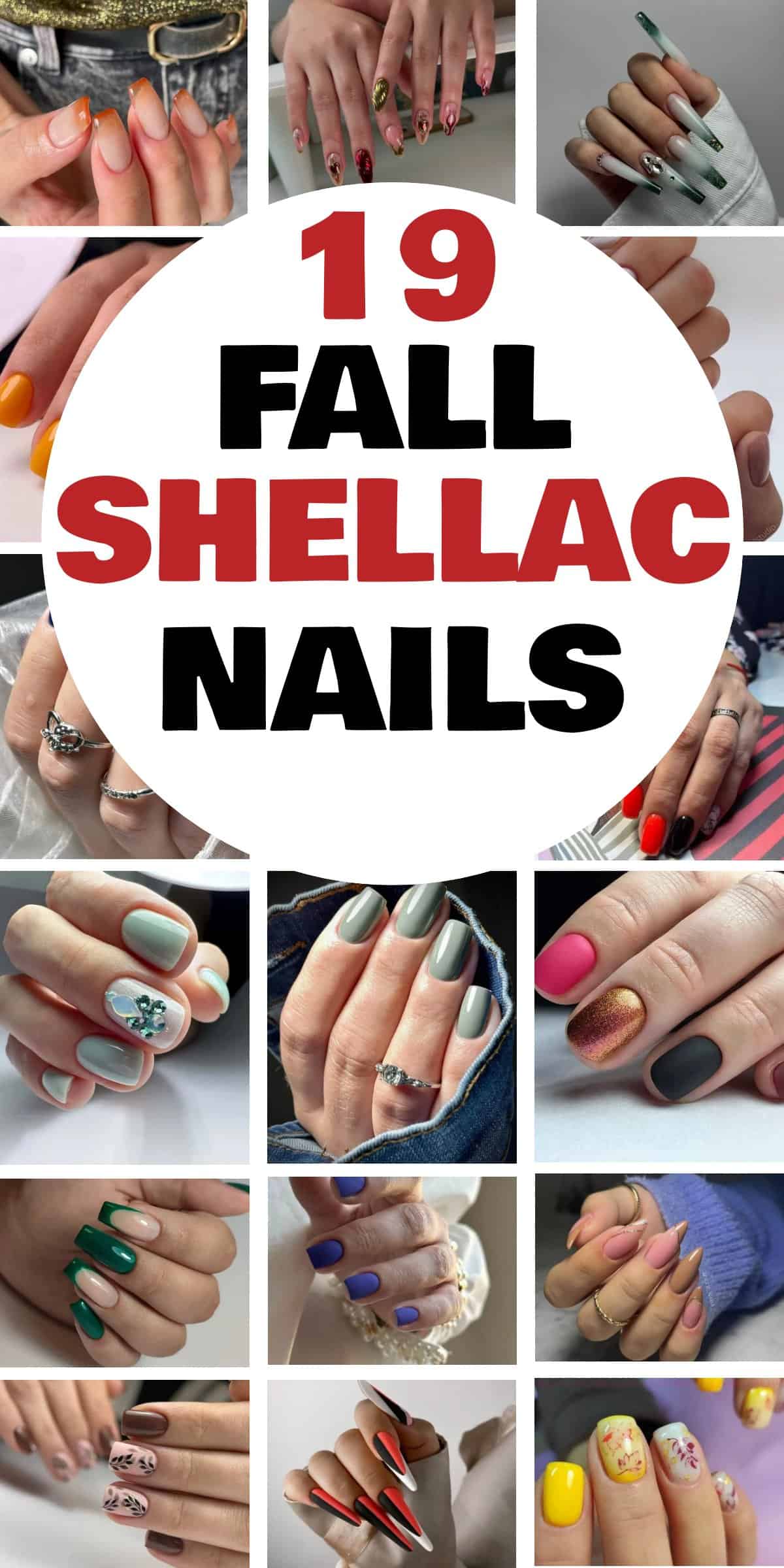 19 Stunning Fall Shellac Nails - When it comes to fall shellac nails, there’s nothing quite like the allure of autumnal hues and the long-lasting shine of a perfect manicure. The season calls for rich colors, cozy vibes, and designs that capture the essence of falling leaves, crisp air, and warm sweaters.