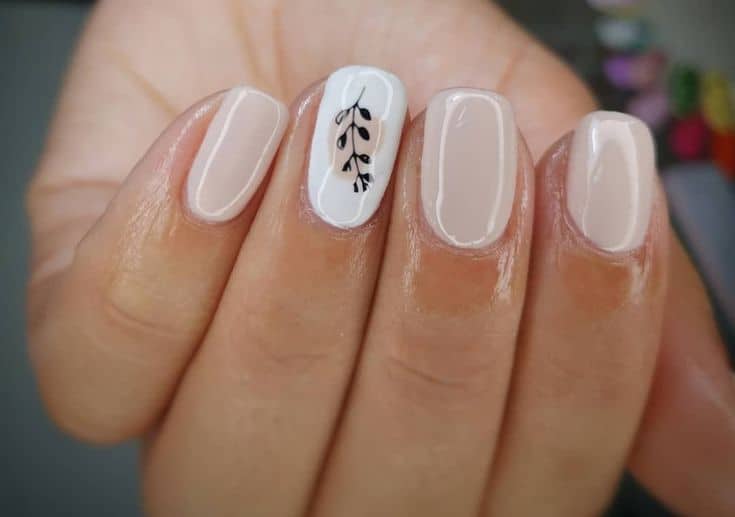 Brittle Nails, Dull Hair — Signs of Nutritional Deficiency - Monochrome Neutral Fall Nails