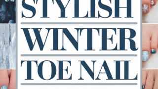 15 Stylish Winter Toe Nail Ideas