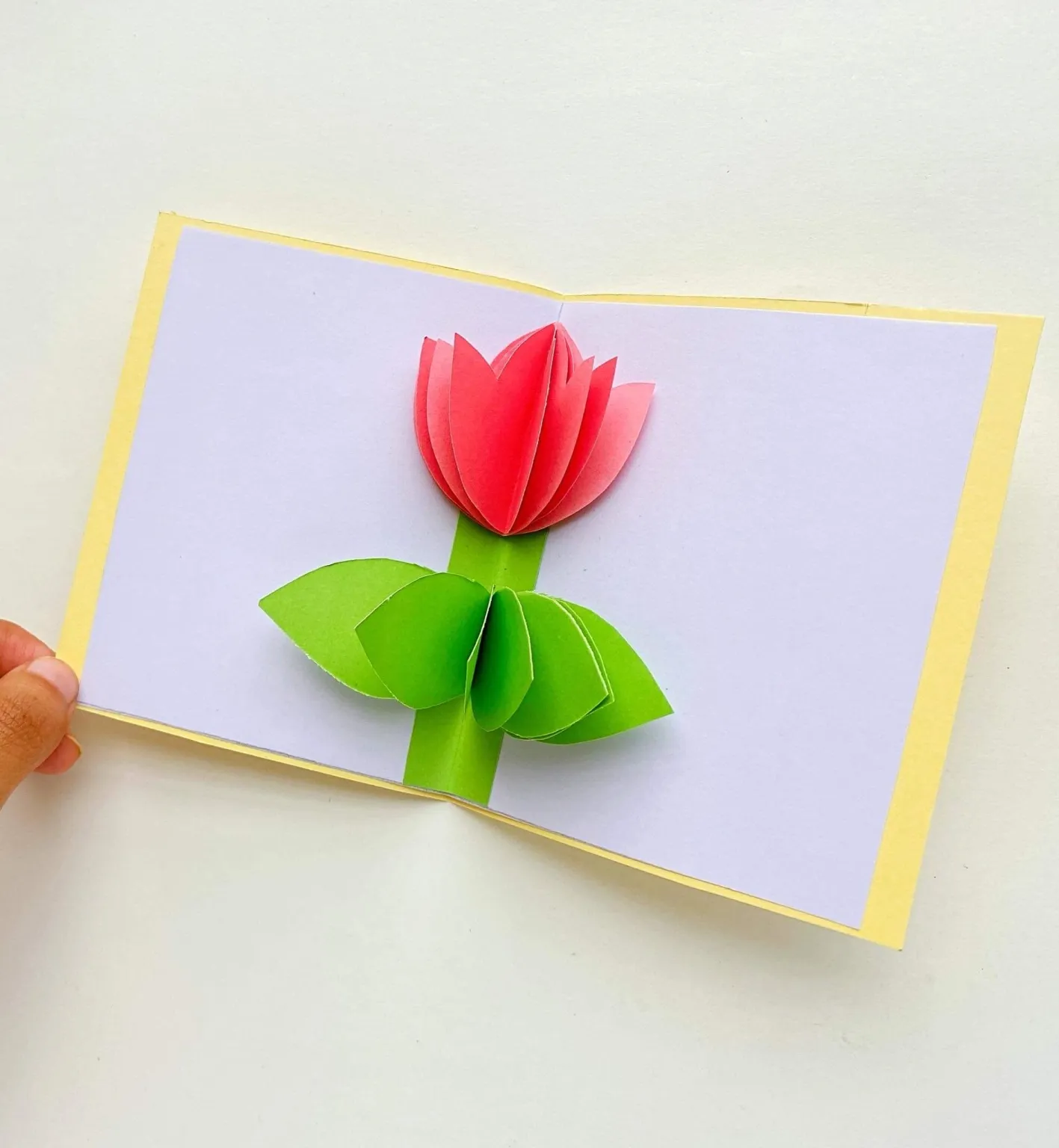 image 9 - One of my latest craft passions is 3D cards, and today I want to teach you all how to make a pop up flower card! These are great for lots of occasions but especially Birthdays and Mother’s Day!