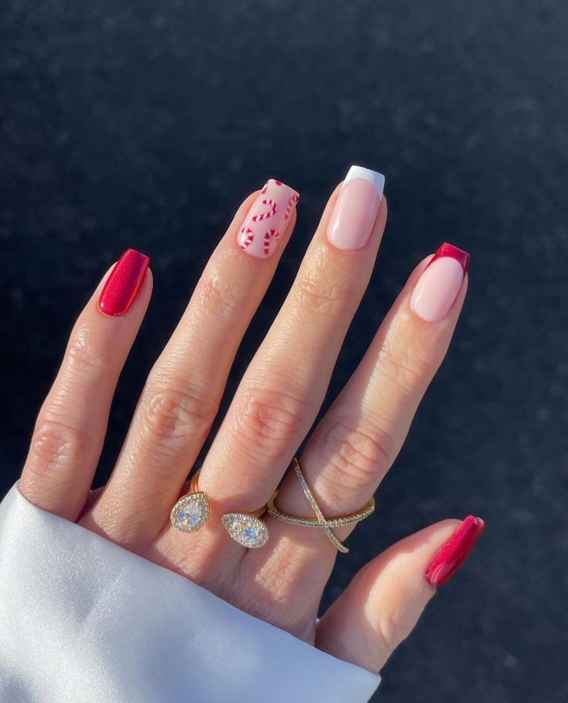 00004 December Nails - As the holiday season approaches, December nail ideas take center stage with festive designs, winter-inspired colors, and cozy, elegant aesthetics. Whether you love classic red nails, shimmering gold accents, or icy blue tones, December nail ideas bring endless inspiration for every occasion. Picture yourself sipping hot cocoa with stunning December nails that match the magic of the season. From chic minimalist styles to bold, glittery statements, there’s a perfect December nail idea for everyone.