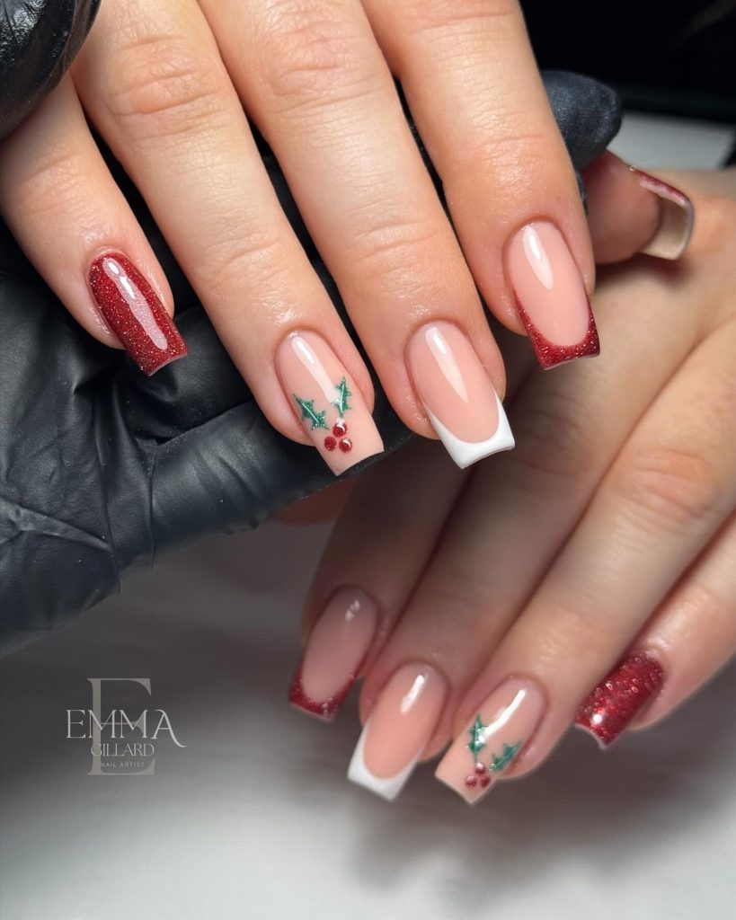 00012 December Nails - As the holiday season approaches, December nail ideas take center stage with festive designs, winter-inspired colors, and cozy, elegant aesthetics. Whether you love classic red nails, shimmering gold accents, or icy blue tones, December nail ideas bring endless inspiration for every occasion. Picture yourself sipping hot cocoa with stunning December nails that match the magic of the season. From chic minimalist styles to bold, glittery statements, there’s a perfect December nail idea for everyone.