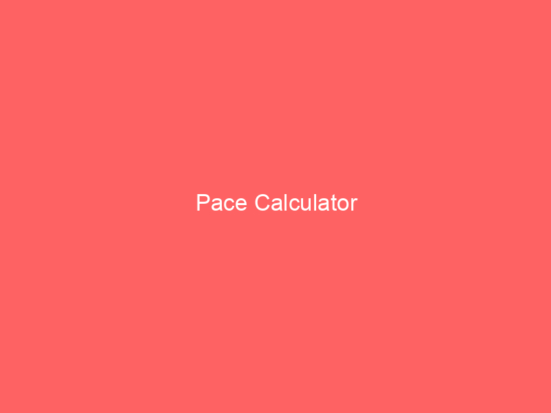 pace calculator 66493 - Pace Calculator is a versatile tool that plays a crucial role in various fields, including sports, fitness, and everyday life. This tool allows individuals to calculate their pace, helping them manage their time, set goals, and monitor their performance efficiently.