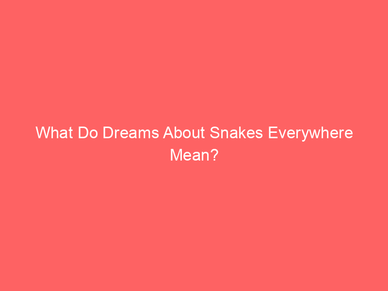 What Does Dreaming About Eating Snakes Mean?