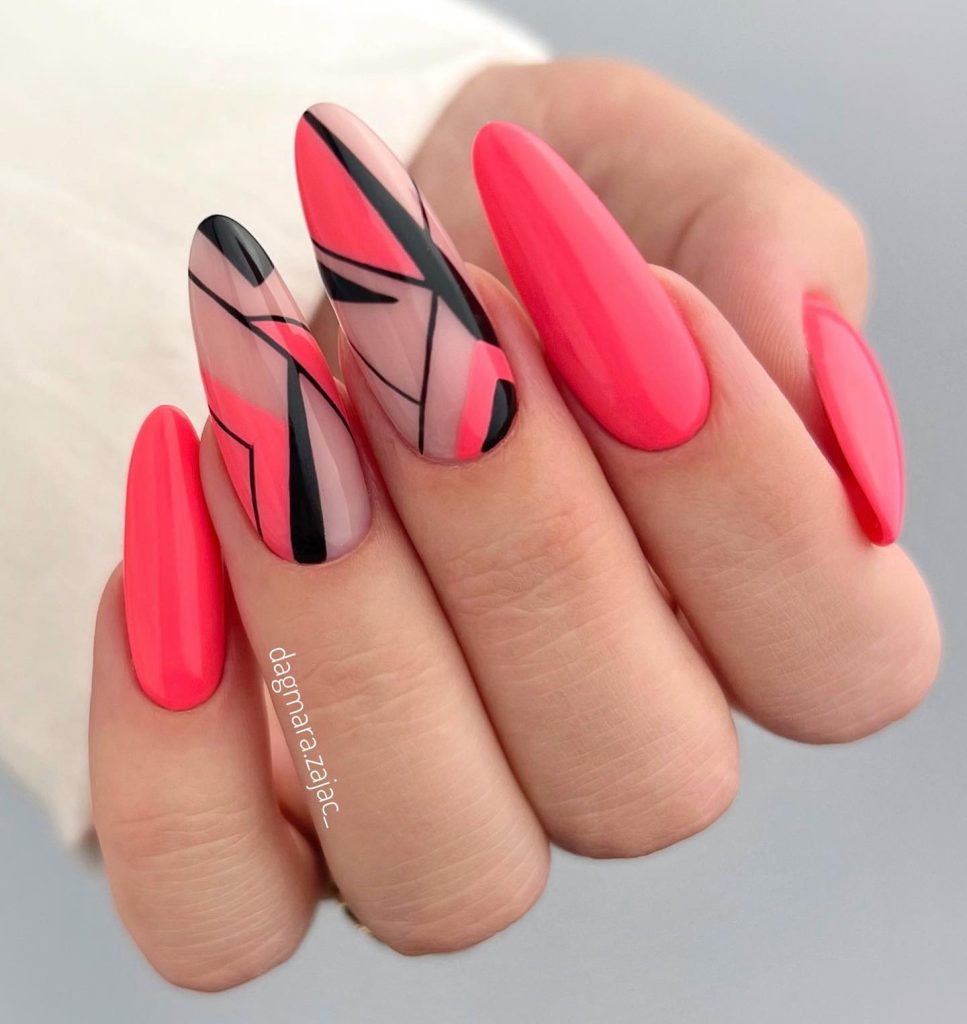 00003 Coral Nails With Designs - Nothing says fresh and stylish like coral nails with design. Whether it's summer vibes, spring florals, or an elegant year-round look, coral nails with design bring warmth and charm to any manicure. I still remember my first set of coral nails with design—a delicate mix of gold foil and soft coral swirls.