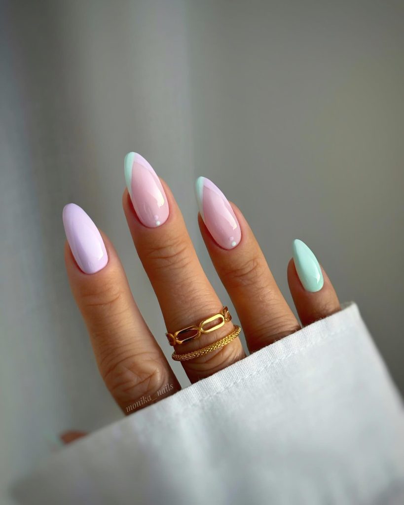 00009 Spring Nail Trends - Every time spring rolls around, I find myself searching for classy spring nail trends that feels both fresh and elegant. Classy spring nail trends bring a softness that match the season’s vibe—floral patterns, pastel shades, and polished neutrals are always on my list.